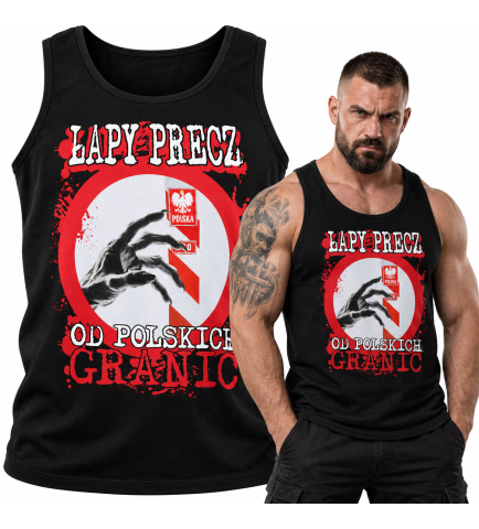 TANK TOP PATRIOTYCZNI ŁAPY PRECZ